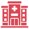 Icon of a hospital building